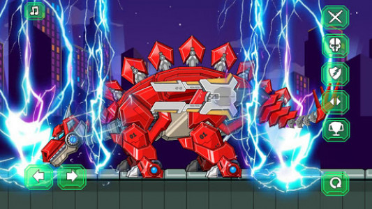 اسکرین شات بازی Assemble Robot War Stegosaurus 1