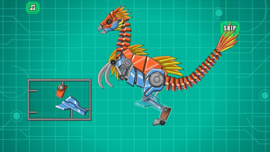 اسکرین شات بازی Robot Therizinosaurus Toy War 2