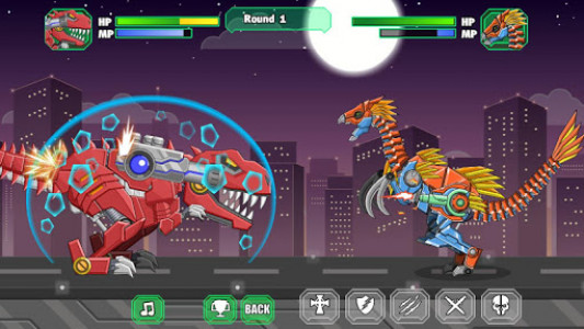 اسکرین شات بازی Robot Therizinosaurus Toy War 1