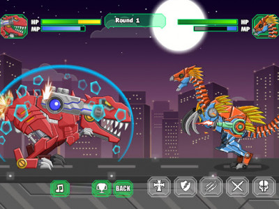اسکرین شات بازی Robot Therizinosaurus Toy War 4