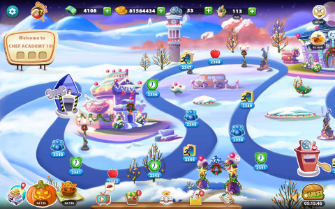اسکرین شات 1 بازی Kitchen Scramble: Cooking Game