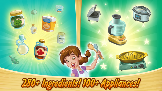 اسکرین شات 3 بازی Kitchen Scramble: Cooking Game
