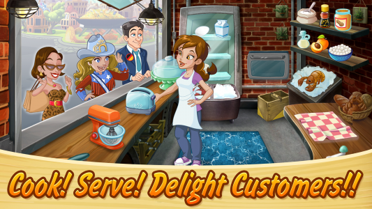 اسکرین شات 1 بازی Kitchen Scramble: Cooking Game
