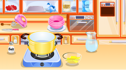اسکرین شات بازی cook cake with berries games 1