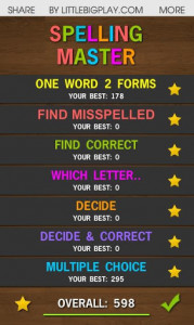 اسکرین شات بازی Spelling Master - Free 8
