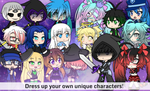 اسکرین شات بازی Gachaverse (RPG & Anime Dress Up) 4