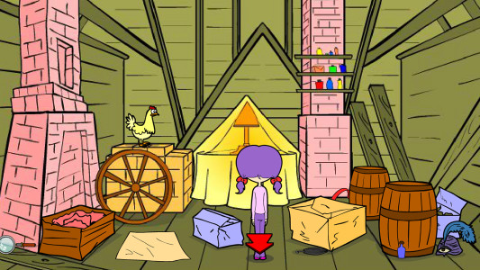 اسکرین شات 1 بازی Geraldine and the Small Door