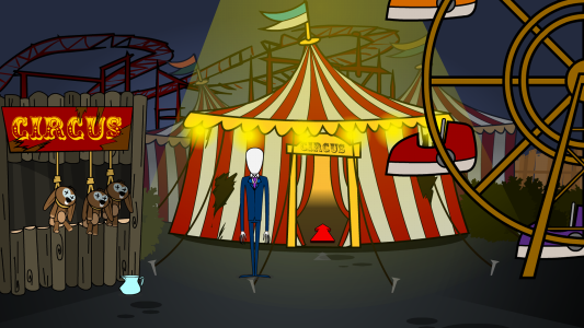 اسکرین شات 1 بازی Slender Guy Saw Trap