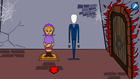 اسکرین شات 3 بازی Slender Guy Saw Trap