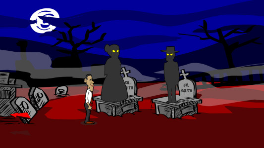 اسکرین شات بازی Obama Dark Adventure 4 4