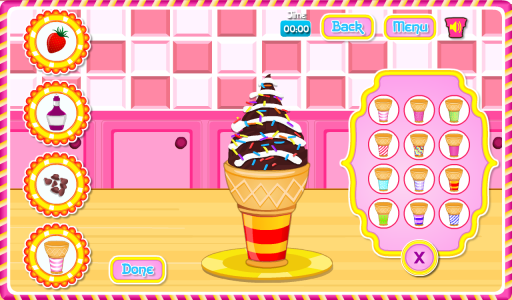 اسکرین شات بازی Cooking Ice Cream Cone Cupcake 6