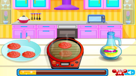 اسکرین شات 1 بازی Mini Burgers, Cooking Games