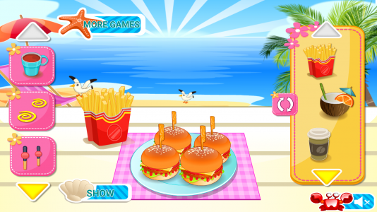 اسکرین شات بازی Mini Burgers, Cooking Games 8