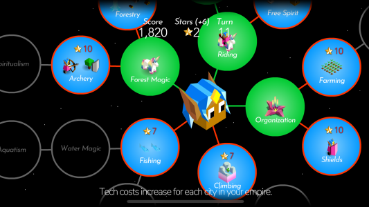 اسکرین شات بازی The Battle of Polytopia 6