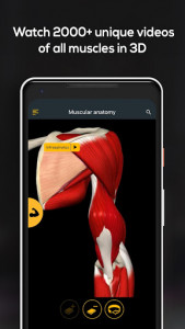 اسکرین شات برنامه Anatomy by Muscle & Motion 5