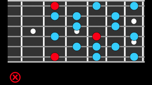 اسکرین شات برنامه Guitar Scales 6