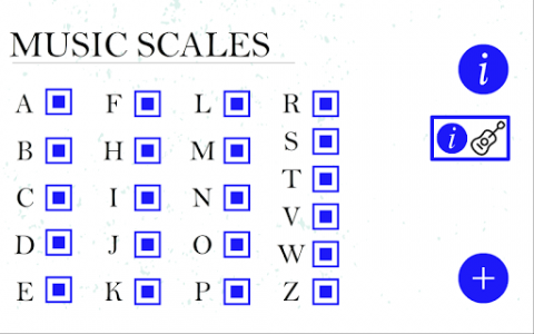 اسکرین شات برنامه Guitar Scales 7