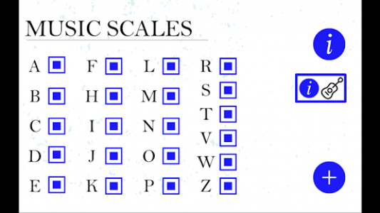 اسکرین شات برنامه Guitar Scales 1