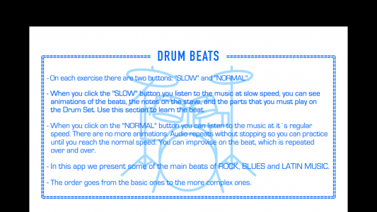 اسکرین شات برنامه Drum Beats 2