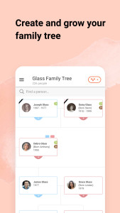 اسکرین شات 2 برنامه MyHeritage: Family Tree & DNA