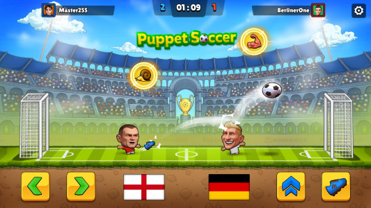 اسکرین شات بازی Puppet Soccer - Football 2