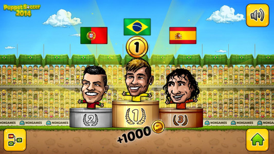 اسکرین شات بازی Puppet Soccer - Football 7