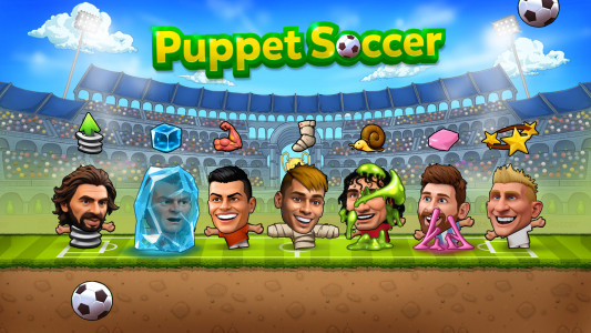 اسکرین شات بازی Puppet Soccer - Football 4