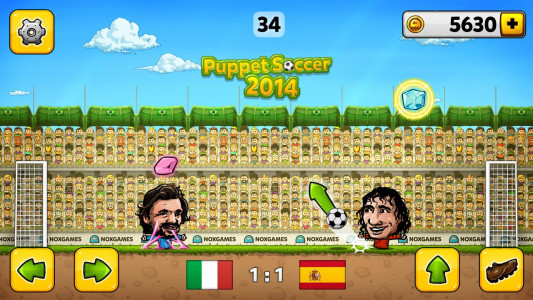 اسکرین شات بازی Puppet Soccer - Football 3