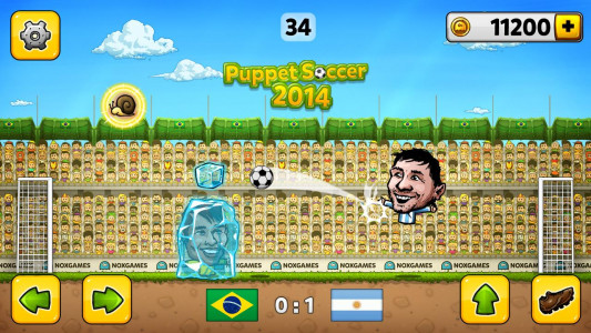 اسکرین شات بازی Puppet Soccer - Football 1