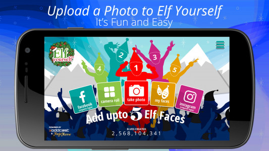 اسکرین شات برنامه ElfYourself® 1