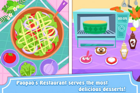 اسکرین شات بازی Papo World Bunny’s Restaurant 4