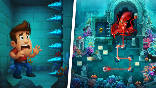 اسکرین شات 3 بازی Diggy's Adventure: Escape Game