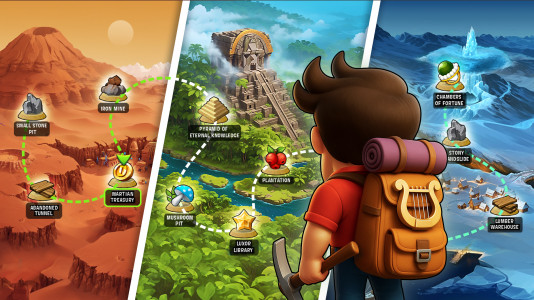 اسکرین شات 5 بازی Diggy's Adventure: Escape Game