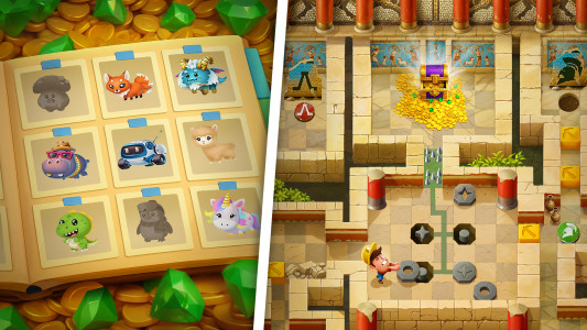 اسکرین شات 2 بازی Diggy's Adventure: Escape Game