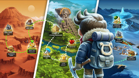 اسکرین شات 5 بازی Diggy's Adventure: Escape Game