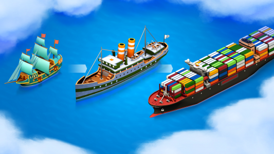 اسکرین شات بازی Sea Port: Cargo Boat Tycoon 2