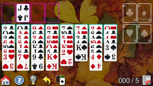 اسکرین شات بازی All-in-One Solitaire 5