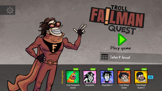 اسکرین شات بازی Troll Failman Quest 1