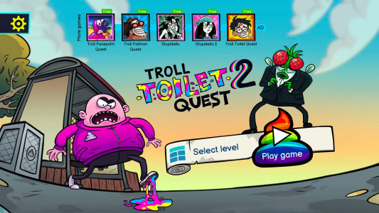 اسکرین شات بازی Troll Toilet Quest 2 1