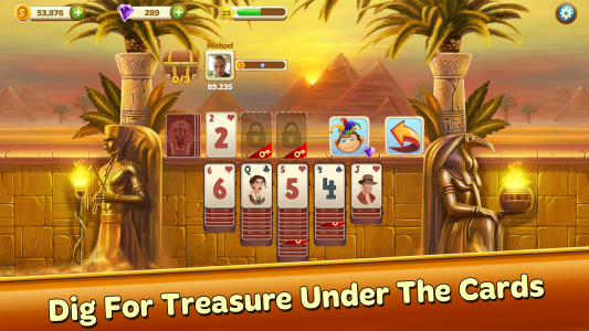 اسکرین شات 3 بازی Solitaire Treasure Hunt