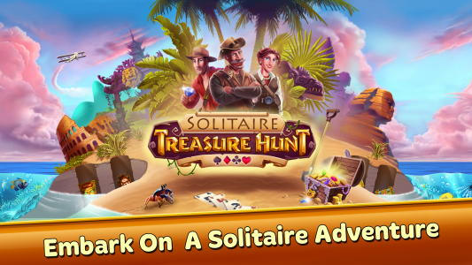 اسکرین شات 1 بازی Solitaire Treasure Hunt