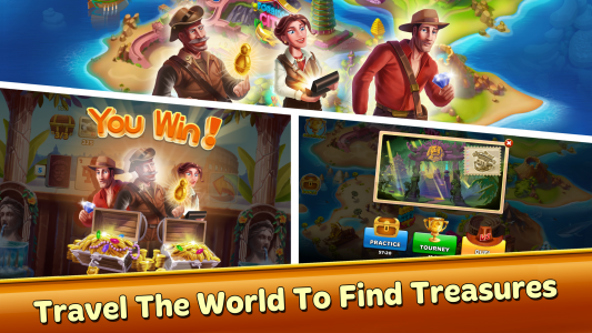 اسکرین شات 5 بازی Solitaire Treasure Hunt