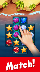 اسکرین شات 4 بازی Tropic Trouble Match 3 Builder