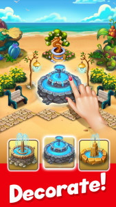 اسکرین شات 2 بازی Tropic Trouble Match 3 Builder