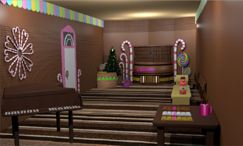اسکرین شات بازی 3D Room Escape-Puzzle Candy House 3