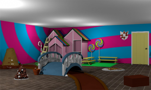 اسکرین شات بازی 3D Room Escape-Puzzle Candy House 4