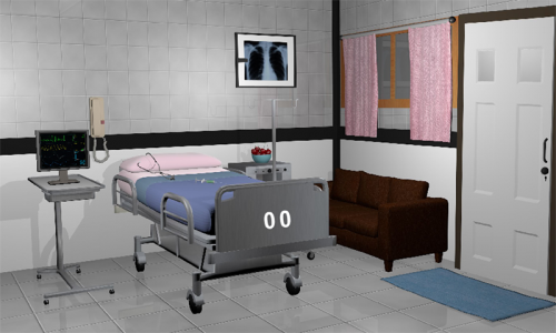 اسکرین شات بازی Escape Puzzle Hospital Rooms 2