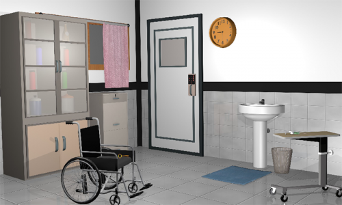 اسکرین شات بازی Escape Puzzle Hospital Rooms 1