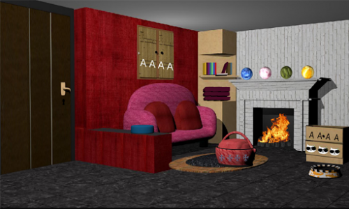 اسکرین شات بازی 3D Room Escape-Puzzle Livingroom 4 1