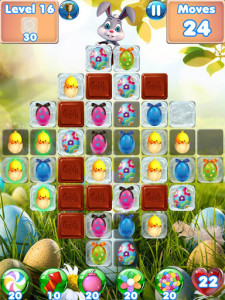 اسکرین شات بازی Bunny Blast - Easter games hunt for candy toon 8